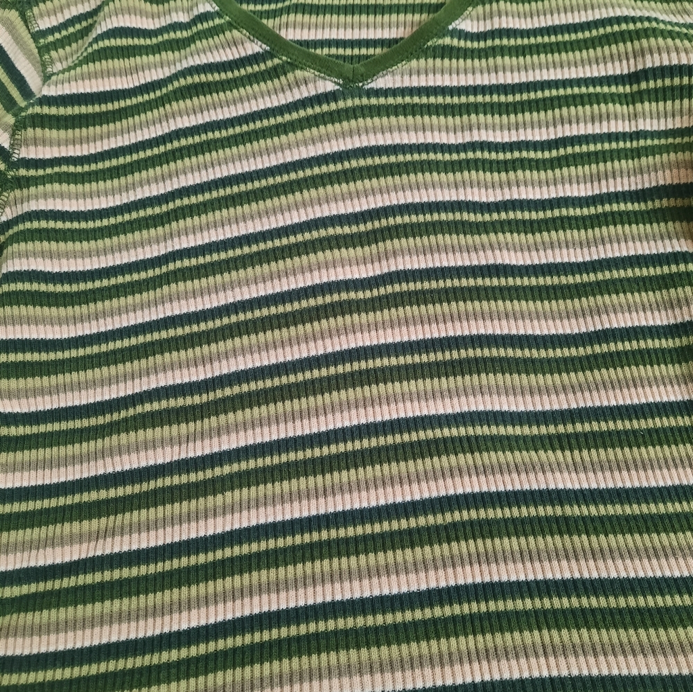 Striped ribbed sweater - Picture 3 of 5
